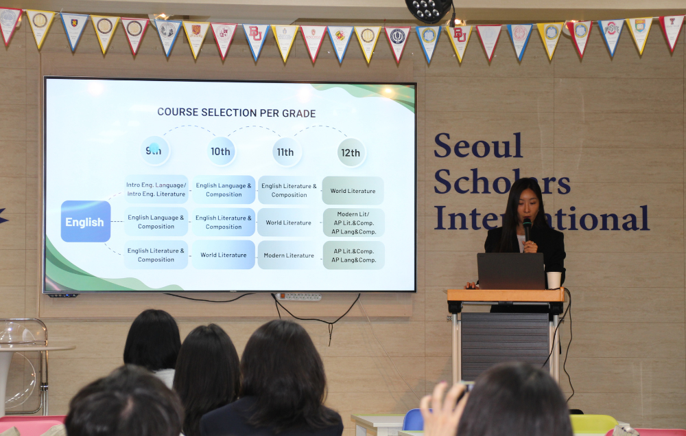 SSI Hosts 4-Year Roadmap Seminar: AP Courses, GPA Strategies, and University Admission Case Studies